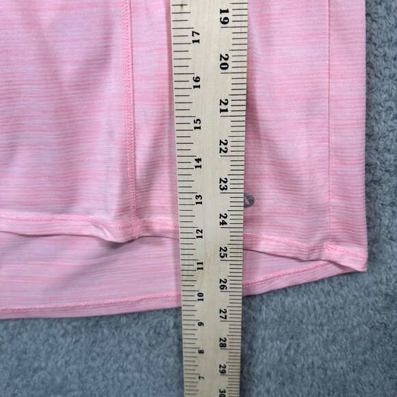 Xersion Short Sleeve Cut Out Back Active Tee Blouse Top Pink Plus Size XXL Women - Picture 7 of 8